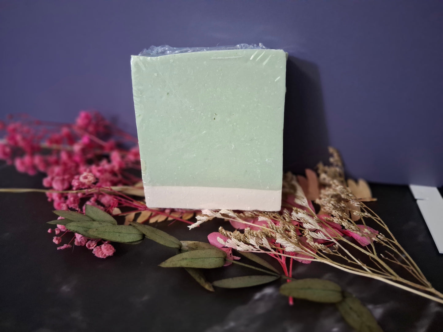 Jabón Artesanal Saponificado Escencia de Aloe Vera