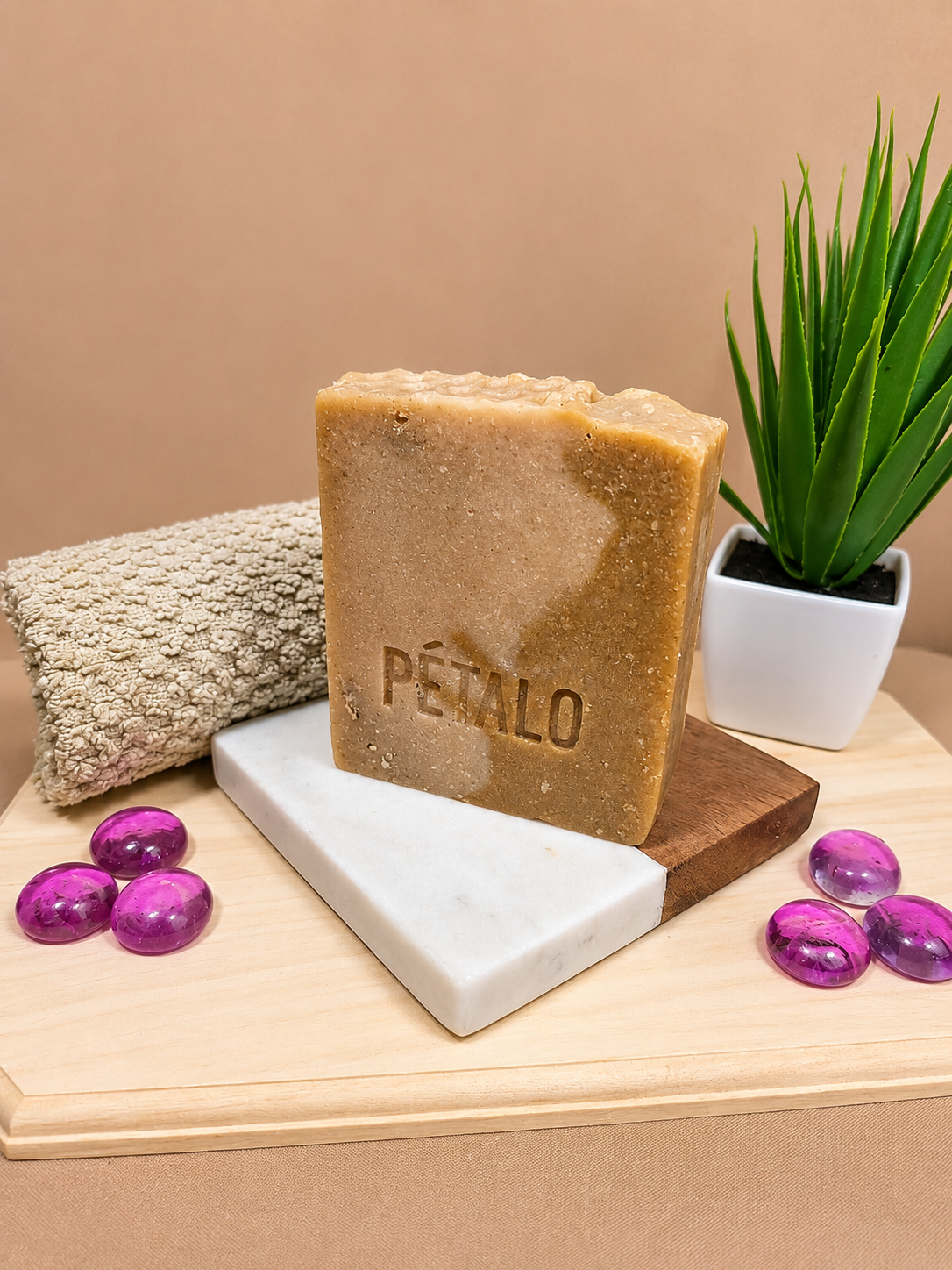 "Best Seller" Jabón Artesanal Saponificado: Oatmeal and Honey Soap