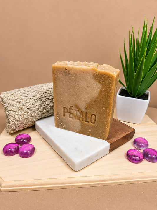 "Best Seller" Jabón Artesanal Saponificado: Oatmeal and Honey Soap