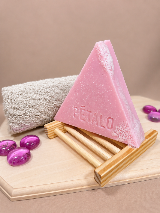 Jabón Premium Triangular Saponificado: Luxury Himalaya Salt Soap
