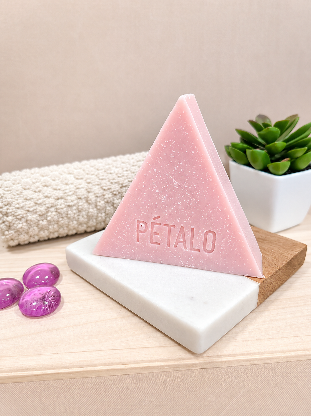 Jabón Premium Triangular Saponificado: Luxury Himalaya Salt Soap